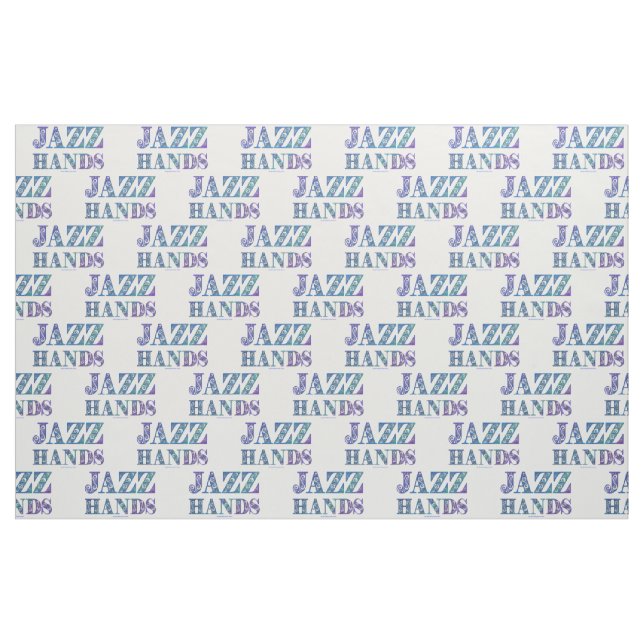 Tecido SlipperyJoe's musical da Broadway Jazz Hands queer (Jarda)