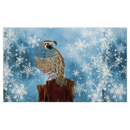 Tecido Snowflake Quail