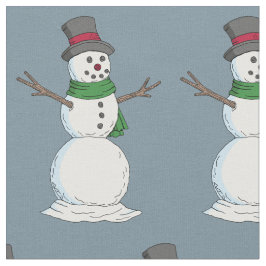 Tecido Snowman