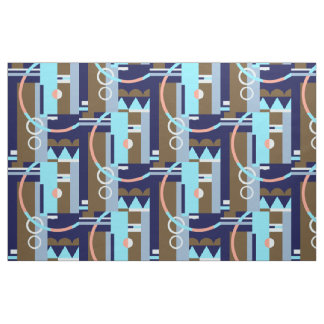 Tecido SOBREPOSIÇÃO: Art Deco Geometric, Balorama Lounge