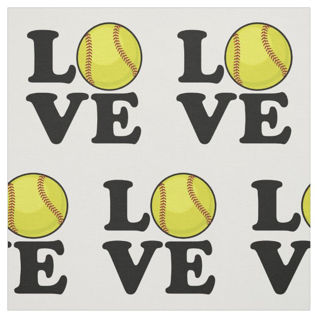 Tecido Softball do amor (Modelo)