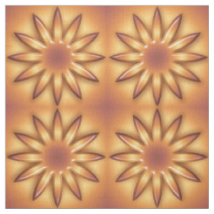 Tecido Sol étnico. Teste padrão geométrico abstrato do