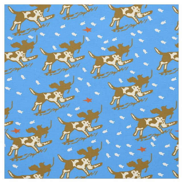 Tecido Sorriso do mar (Modelo)