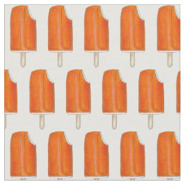 Tecido Sorvete de Creamsiclo de Creme Laranja n'
