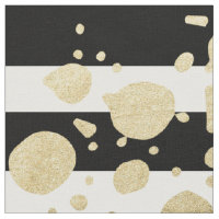 Splatter Dourado da pintura do falso em listras