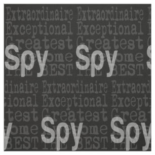 Tecido Spy Extraordinaire