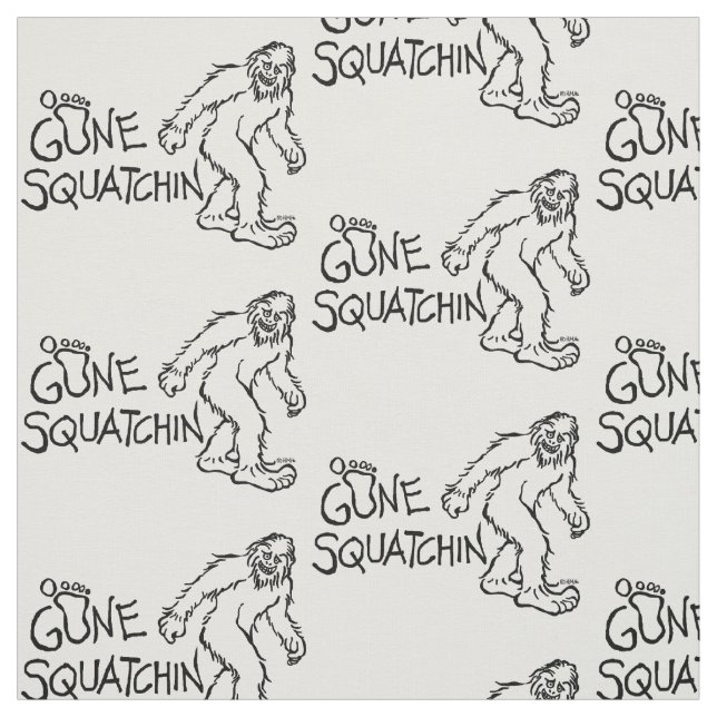 Tecido Squatchin ido (Modelo)