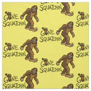 Tecido Squatchin ido