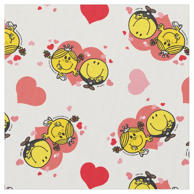 Tecido Sr. Happy & Little Miss Sunshine Wedding (Detalhe)
