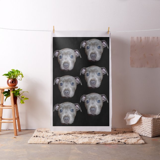 Tecido Staffordshire Bull Terrier Puppy (In Situ)
