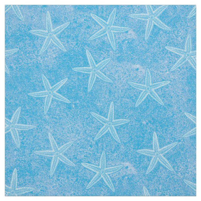 Tecido Starfish Aqua Blue (Modelo)