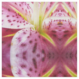 Tecido Stargazer Lily Bright Magenta Floral