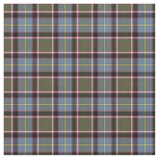 Tecido Stirling e Bannockburn Scotland District Tartan (Detalhe)