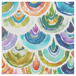 Tecido STRANGEBOL Rainbow Fish Scale Bold Impressão