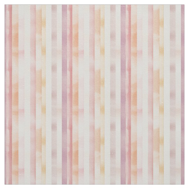 Tecido Stripes de Pastel de Aquarela com Elegância Suave (Modelo)