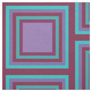 Tecido Stripes Square Frame colorido 04 + sua ideia