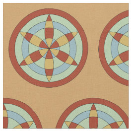 Tecido Suffolk Hexafoil (Daisy Wheel)