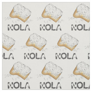 Tecido Sugary New Orleans Beignet Paery Louisiana NOLA