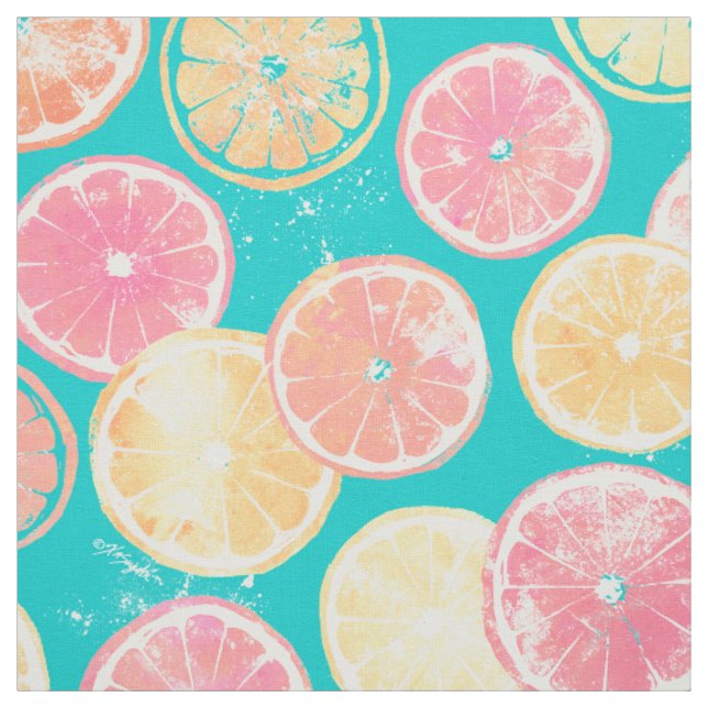 Tecido Suicy Grapefruit Slices (Modelo)