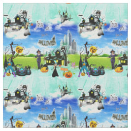 Tecido Summer Fantasy convite de Halloween