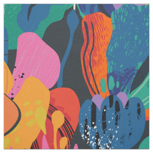 Tecido Summer Floral Abstrato