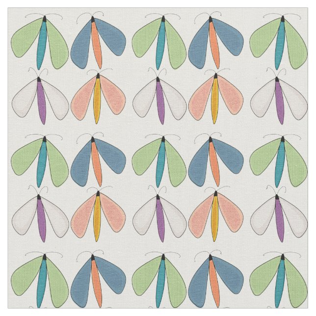 Tecido Summer Moth (Detalhe)