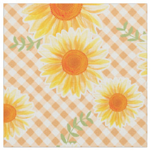 Tecido Sunflower Gingham