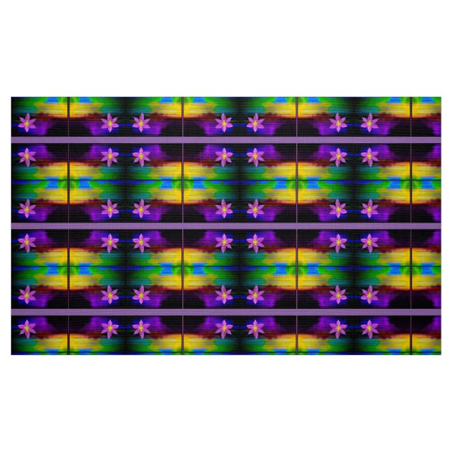 Tecido Sunset Pink Daisy (Fat Quarter)