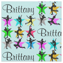 TECIDO SUPER-STAR PERSONALIZADO SKATING FIGURA