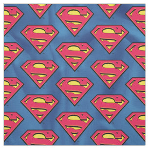 Tecido Superman S-Shield   Logotipo clássico