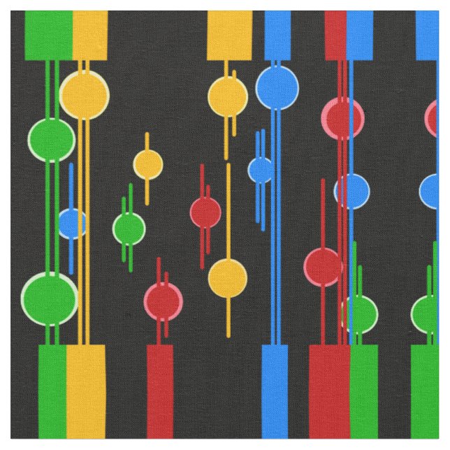 Tecido Suprematismo Atabeira (Detalhe)
