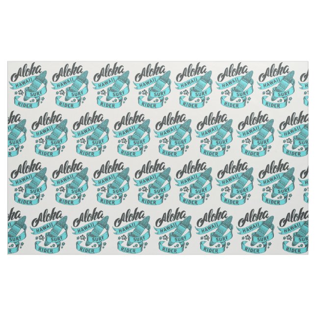 Tecido Surf Aloha Hawaii Rider Thunder_Cove (Fat Quarter)
