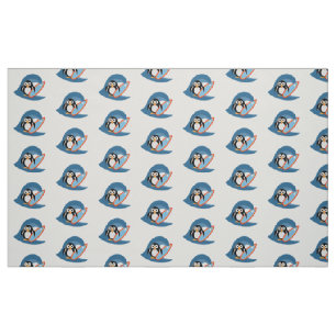 Tecido Surfista de pinguim