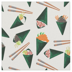 Tecido sushi temaki