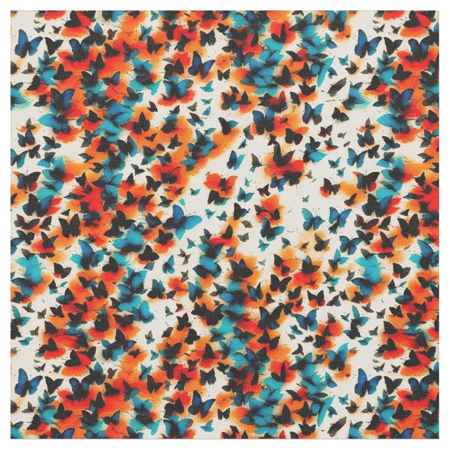 Tecido Suspensão das borboletas (Detalhe)
