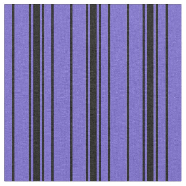 Tecido Tabuleiro Azul e Linhas Pretas (Detalhe)