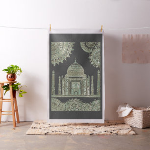 Tecido Taj Mahal - Estilo Boêmiano Oriental