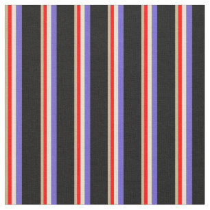 Tecido Tan, Red, Beige, Slate Blue e Preto