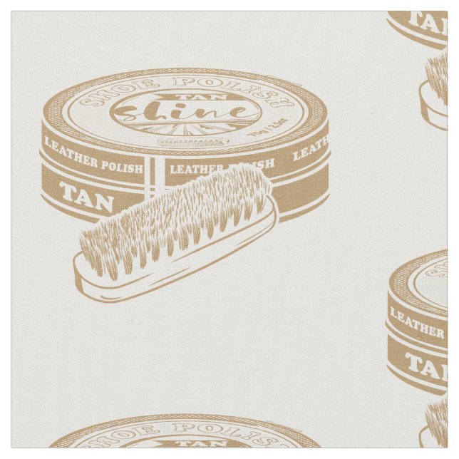 Tecido Tan shopollish tin pop art (Detalhe)