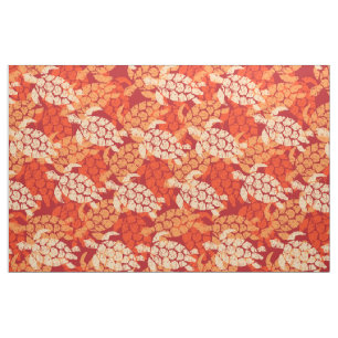Tecido Tapa havaiano da tartaruga de mar de Honu -