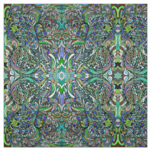 Tecido Tapeçaria Funky do Hippie de TieDye do arco-íris