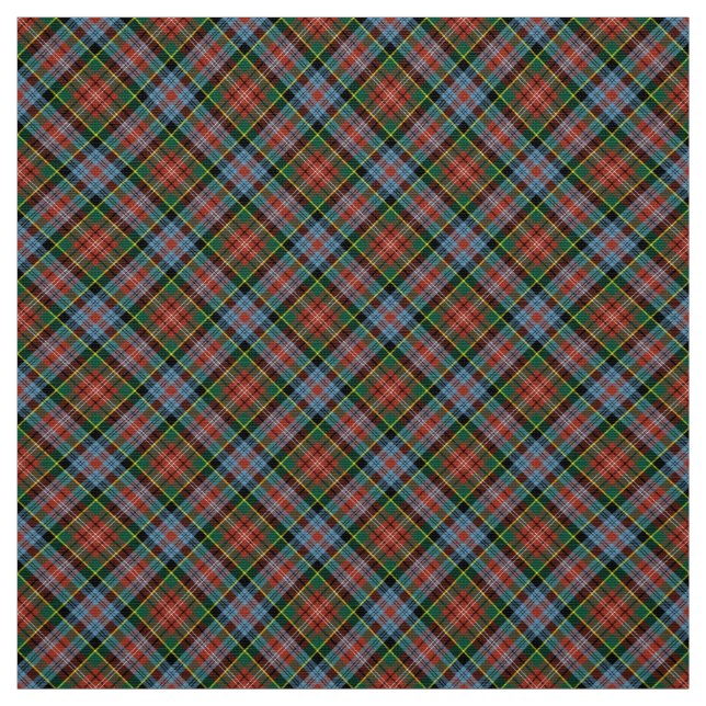 Tecido Tartan antigo do distrito de Caledonia (Modelo)