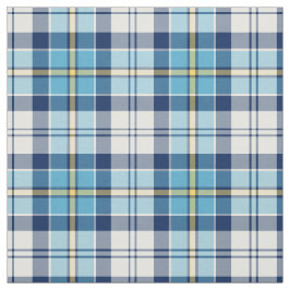 Tecido Tartan azul do vestido de Culloden