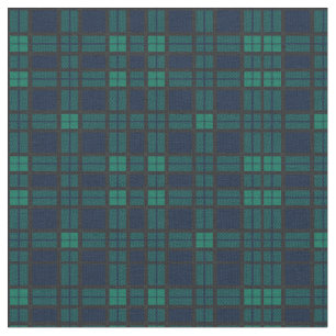 Tecido Tartan Clan Black Watch Xadrez Green Blue Check