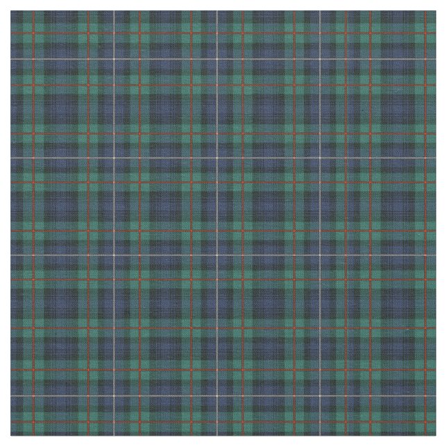 Tecido Tartan Clan Robertson Xadrez Xadrez Verde Roxo (Detalhe)