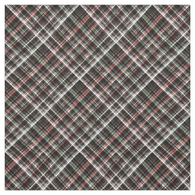 Tecido Tartan clássico texturizado. (Modelo)