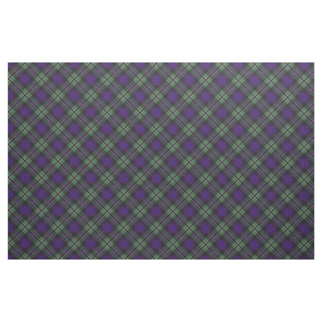 Tecido Tartan cor-de-rosa do Scottish da xadrez do clã (Jarda)