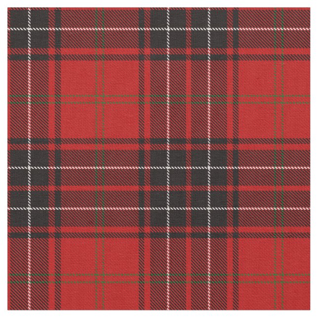 Tecido Tartan da família de Wemyss (Detalhe)