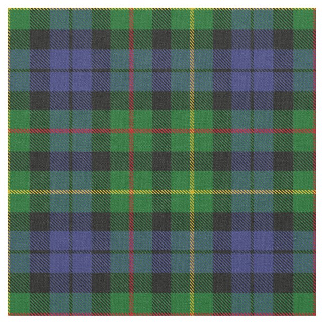 Tecido Tartan da xadrez de Rollo do Scottish (Detalhe)