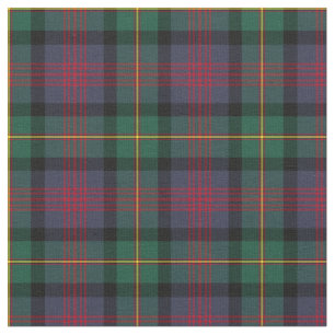 Tecido Tartan de Logan do clã